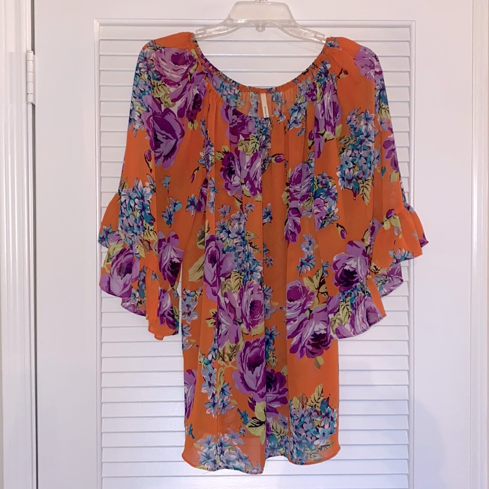 Emma Rose Sheer Top